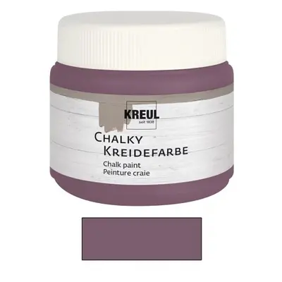 Kreul Křídová barva CHALKY PAINT 150 ml PURPUROVÁ