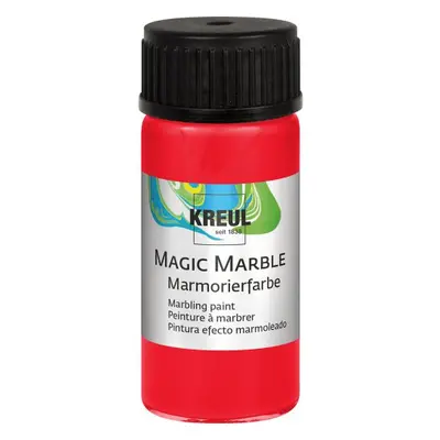 Kreul Mramorovací barva Magic Marble 20 ml ČERVENÁ