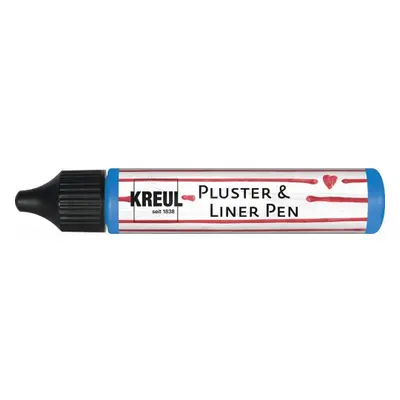 Kreul 3D Pluster & LinerPen 29 ml MODRÁ