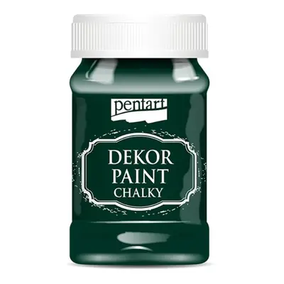 Pentart Křídová a dekorační barva PENTART 100 ml BOROVICOVÁ ZELENÁ