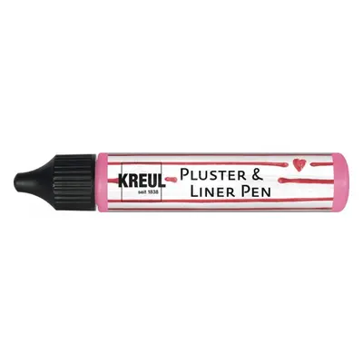 Kreul 3D Pluster & LinerPen 29 ml RŮŽOVÁ