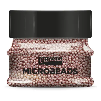 Pentart Korálky skleněné MICROBEADS PENTART RŮŽOVOZLATÁ