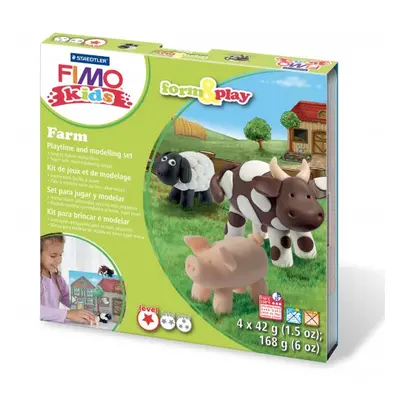 FIMO Staedtler Sada Fimo kids Form & Play Farma