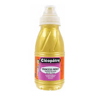 Cleopatre Akrylová barva CLEOPATRE 250 ml ZLATÁ