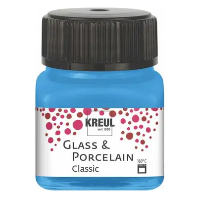 Kreul Barva na sklo a porcelán classic 20 ml SVĚTLÁ MODRÁ