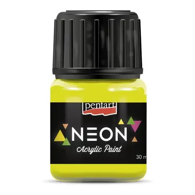 Pentart Akrylová barva NEON PENTART 30 ml ŽLUTÁ