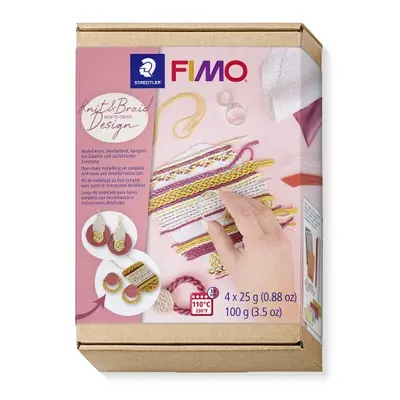 Staedtler FIMO Soft sada Jak vyrobit PLETENÝ EFEKT