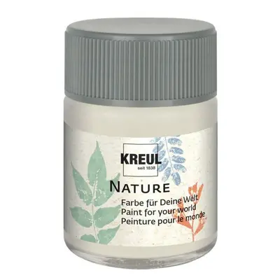 Kreul Přírodní barva KREUL NATURE 50 ml SNĚHOVÝ KRYSTAL