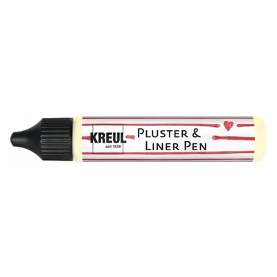 Kreul 3D Pluster & LinerPen 29 ml SVÍTÍCÍ VE TMĚ