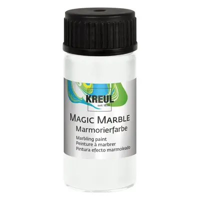 Kreul Mramorovací barva Magic Marble 20 ml BÍLÁ