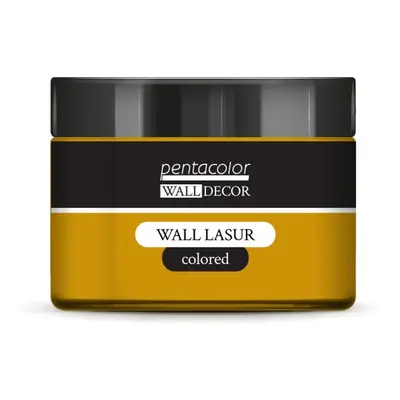 Pentart Lazurovací barva na zeď barevná WALL DECOR 150 ml OKROVÁ