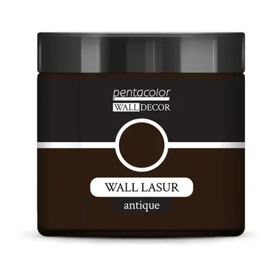 Pentart Lazurovací barva na zeď antique WALL DECOR 500 ml ŽLUTOHNĚDÁ