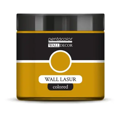 Pentart Lazurovací barva na zeď barevná WALL DECOR 500 ml OKROVÁ