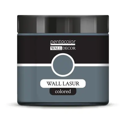 Pentart Lazurovací barva na zeď barevná WALL DECOR 500 ml ŠEDÁ