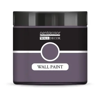 Pentart Barva na zeď WALL DECOR 500 ml PURPUROVĚ ŠEDÁ