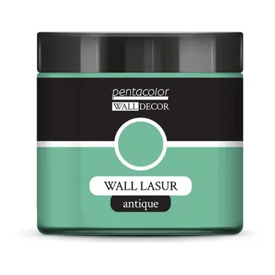 Pentart Lazurovací barva na zeď antique WALL DECOR 500 ml PATINA ZELENÁ