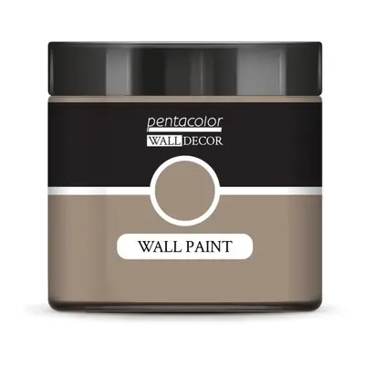 Pentart Barva na zeď WALL DECOR 500 ml TMAVÁ BÉŽOVÁ