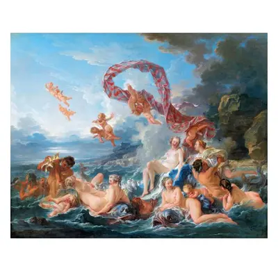 Figured ART Malování podle čísel - TRIUMF VENUŠE, Francois Boucher na rámu 40 x 50 cm