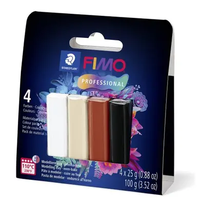 Staedtler FIMO professional sada 4 barvy 25 g NATURAL COLOURS