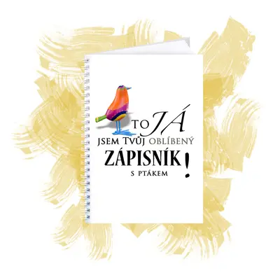 Zápisník - pták