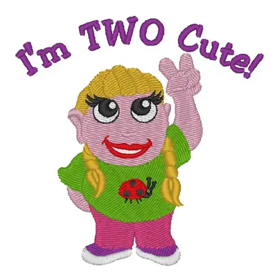 I´m two cute!