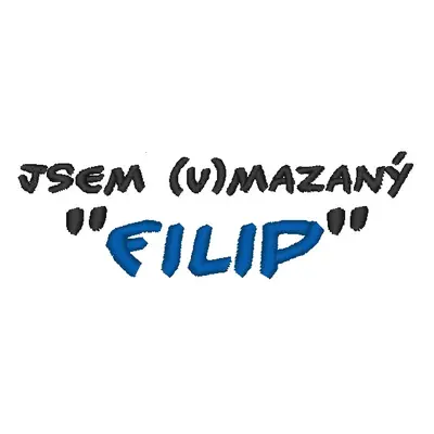 Jsem (u)mazaný+jméno