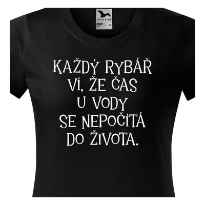 Tričko každý rybář ví