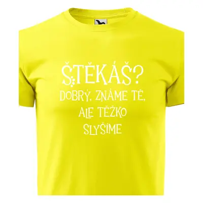 Tričko štěkáš dobrý známe tě