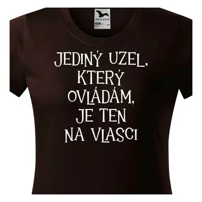 Tričko jediný uzel je ten na vlasci