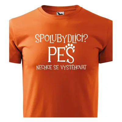 Tričko spolubydlící pes