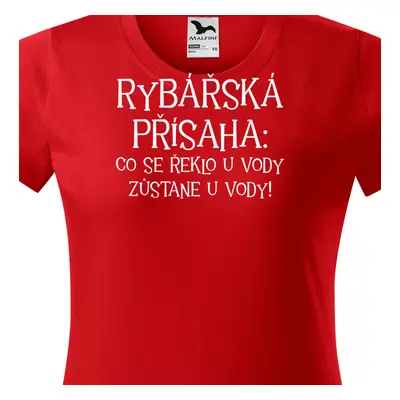 Tričko rybářská přísaha