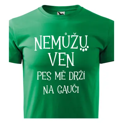 Tričko nemůžu ven