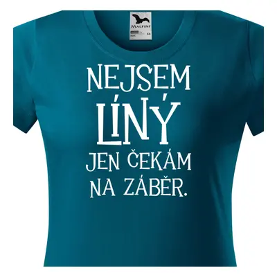 Tričko nejsem líný jen čekám na záběr