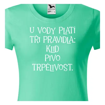 Tričko u vody platí 3 pravidla