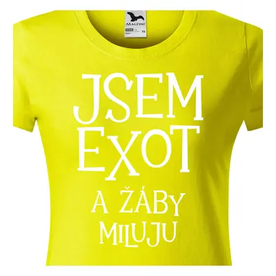 Tričko jsem exot a žáby miluju