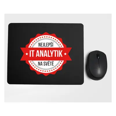 Profese it analytik - podložka pod myš