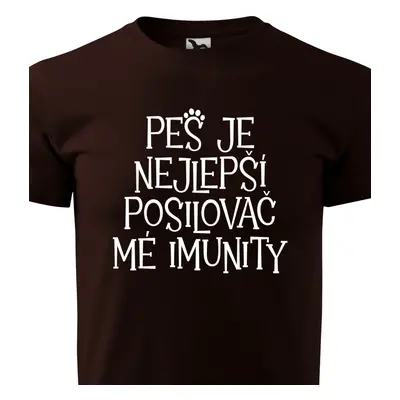 Tričko pes je nejlepší posilovvač imunity