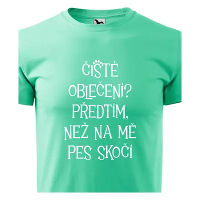 Tričko čisté oblečení