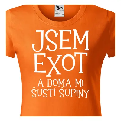 Tričko jsem exot a doma mi šustí šupiny