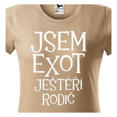 Tričko jsem exot ještěří rodič