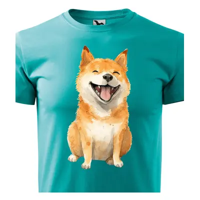 Tričko veselý Shiba-Inu