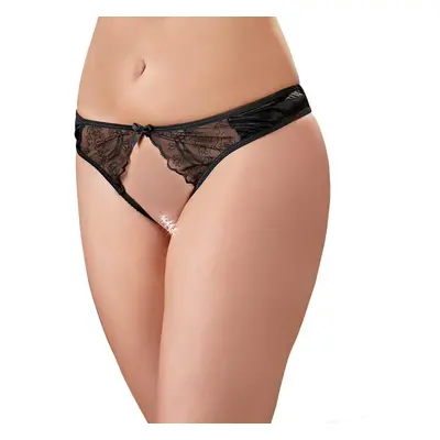 Cottelli Lingerie - Kalhotky s otevřeným rozkrokem vel. L