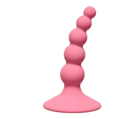 Lola Games Ribbed Plug Pink anální kuličky