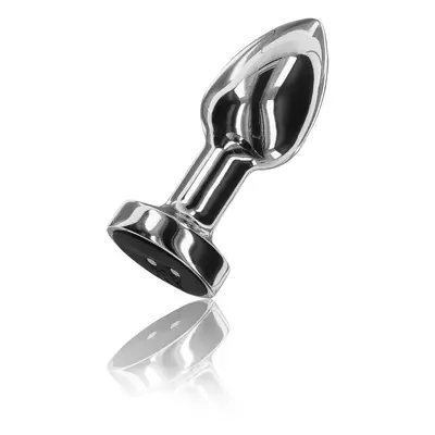 ToyJoy Buttocks The Glider Vibrating Metal Buttplug Small Silver anální kolík