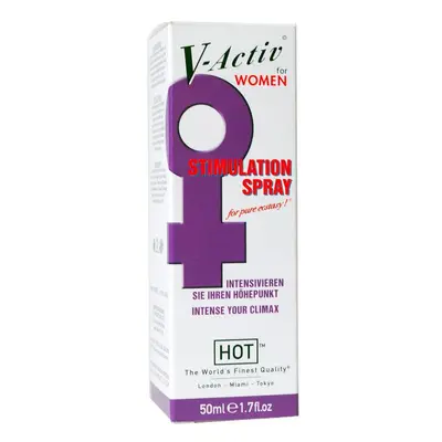 HOT V-Activ Stimulation spray 50ml afrodiziakum pro ženy