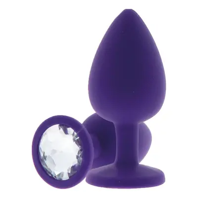 ToyJoy - Anální kolík Anal Play Diamond Booty Jewel Medium purple