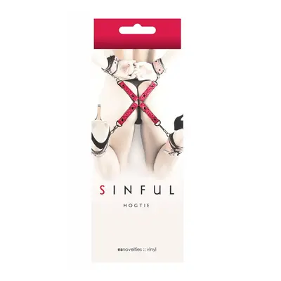 NS Novelties Sinful Hogtie pink