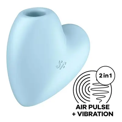 Satisfyer Cutie Heart Blue stimulátor klitorisu