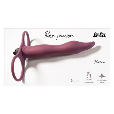 Lola Games Strap-on Pure Passion Flirtini Wine red