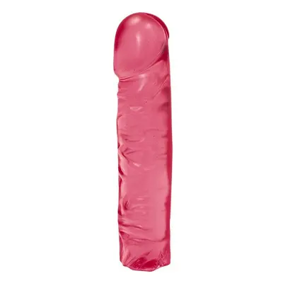 Doc Johnson Dildo Classic 8" Crystal Jellies pink